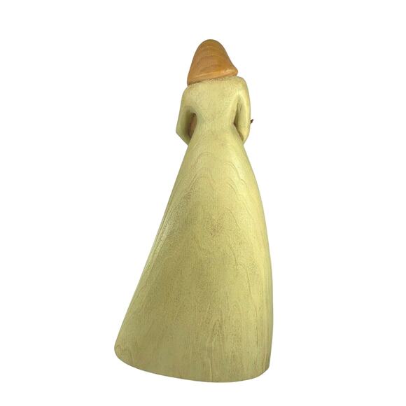 Hallmark GATHER TOGETHER FIGURINE Woman in Green Dress With Harvest Basket 13.5" - Picture 3 of 8